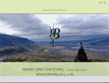Tablet Screenshot of boyntonpickett.com